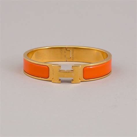 hermès armbånd orange